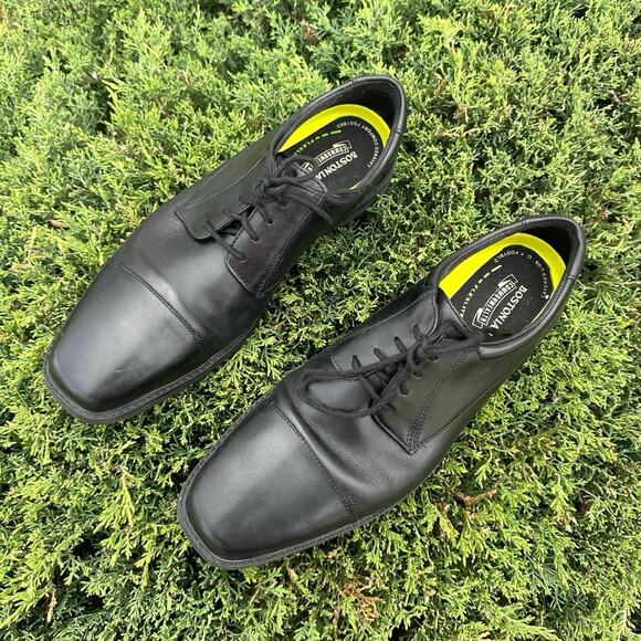 Bostonian Men\'s Wenham Cap Toe Oxford Shoes Size 11‎ Black